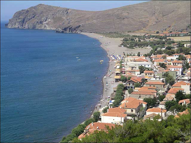 Greek Islands - Lesvos Island - Skala Eressos Sandy Beach