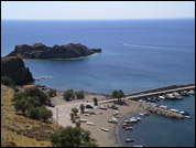 Small Fisher Port in Skala Eresos