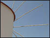 Windmill in Lesvos Island