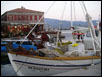Port view in  Lesvos