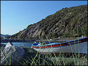 Small Fisher Port in Skala Eressos